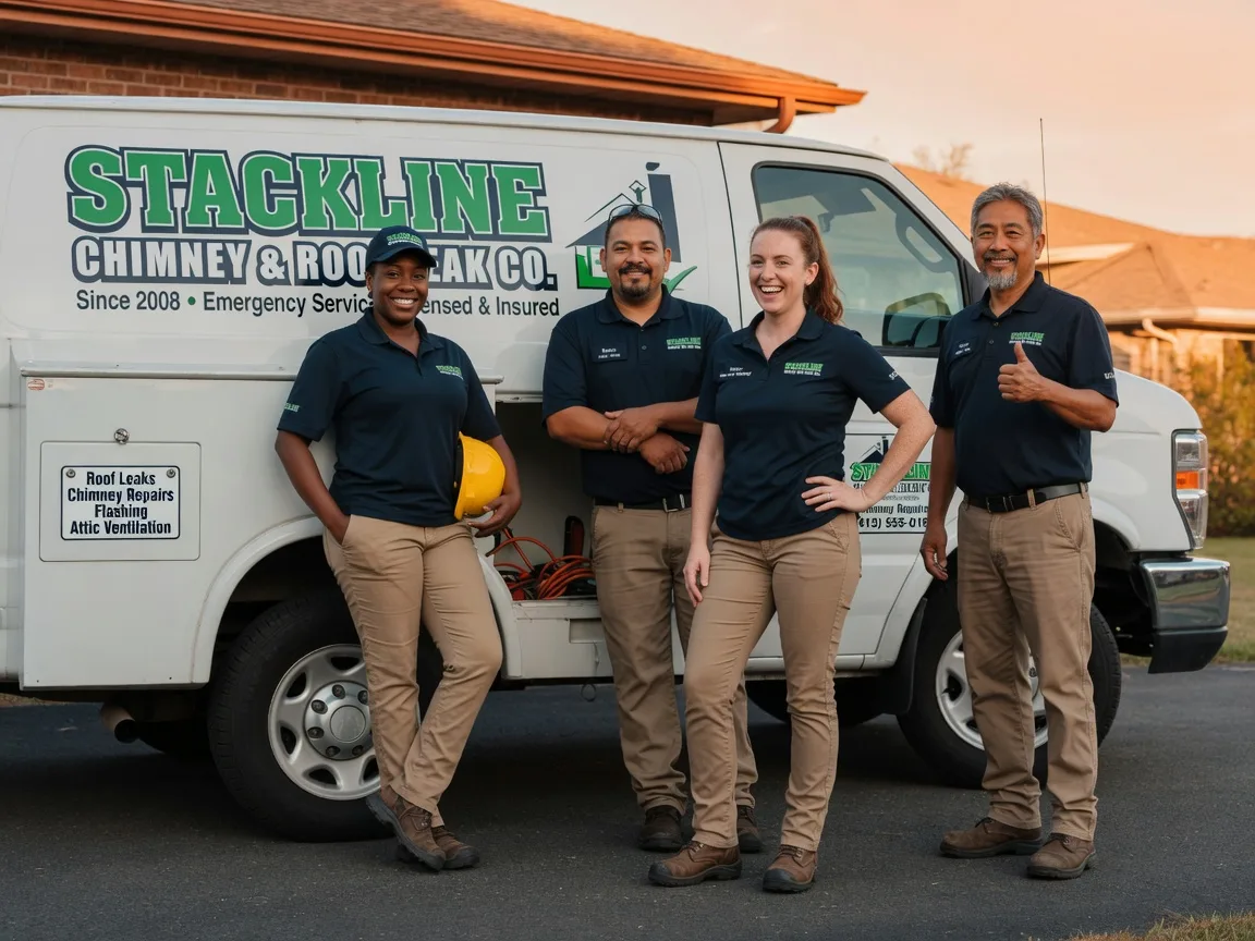 Chimney flashing repair company in Old Fort, NC